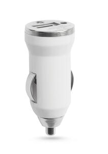 Makito 4210 - Chargeur Voiture USB Hikal Blanc