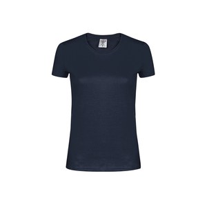 KEYA 5870 - T-Shirt Femme Couleur WCS180 Bleu Foncé