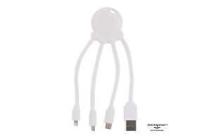 Intraco LT41005 - 2087 | Xoopar Octopus Charging cable Blanc