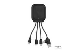 Intraco LT41014 - 4001 | Xoopar Iné Gamma Charging cable with NFC and 3.000mAh Powerbank Noir