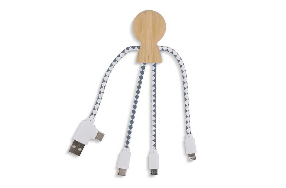 Intraco LT41016 - Xoopar Mr. Bio Bamboo Charging Cable