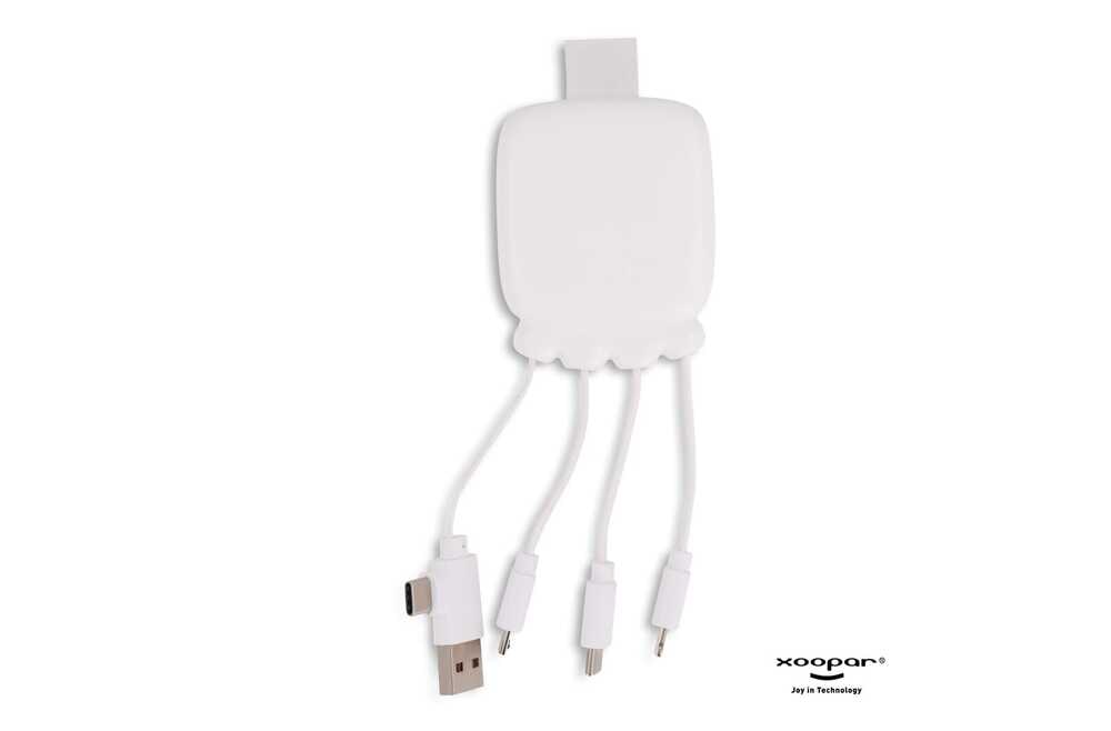 Intraco LT41410 - 3192 | Xoopar Octopus Gamma 2 Bio Charging cable with 3.000mAh Powerbank