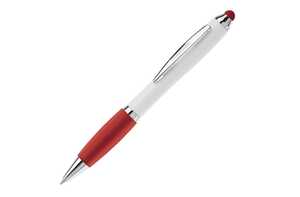 TopPoint LT80433 - Stylo stylet Hawaï blanc Blanc-Rouge