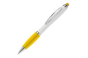 TopPoint LT80433 - Stylo stylet Hawaï blanc White/Yellow