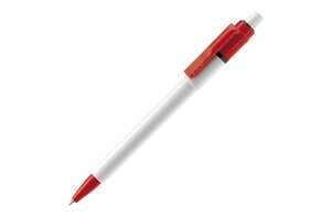 TopPoint LT80900 - Stylo Baron Colour opaque Blanc-Rouge