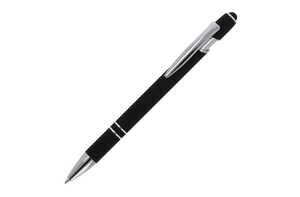 TopPoint LT87782 - Stylo-bille Paris métal caoutchouté Noir