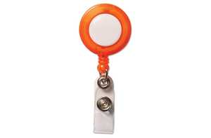 TopPoint LT90766 - Porte-badge transparent orange