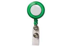 TopPoint LT90766 - Porte-badge transparent green
