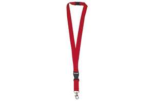 TopPoint LT90879 - Lanyard Polyester 20 mm Red 485C