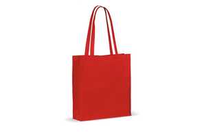 TopPoint LT95158 - Sac à bandoulière coton OEKO-TEX® 140g/m² 38x10x42cm Red