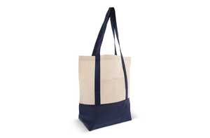 TopEarth LT95248 - Sac à provisions en coton OEKO-TEX® 140g/m² 40x10x35cm