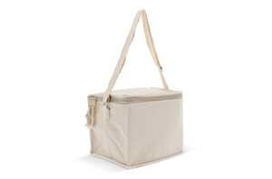 TopEarth LT95264 - Sac isotherme coton carré 22x18x18cm Ecru