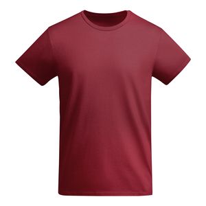 Roly CA6698 - BREDA T-shirt tubulaire à manches courtes en coton biologique certifié OCS Garnet