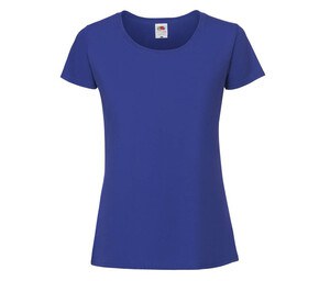 FRUIT OF THE LOOM SC200L - Tee-shirt femme 195 Royal Blue