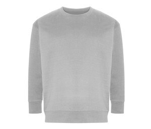 ECOLOGIE EA032 - Sweat en coton et polyester recyclés Heather Grey