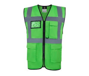 KORNTEX KX226 - Gilet de sécurité multifonctionnel avec poches Green