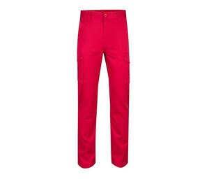 VELILLA V3002S - PANTALON STRETCH MULTIPOCHES Red