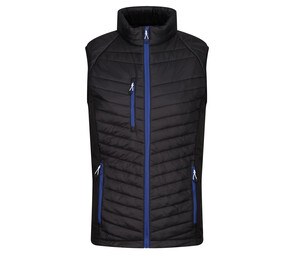 REGATTA RGA894 - Bodywarmer bi-matière homme Black / New Royal