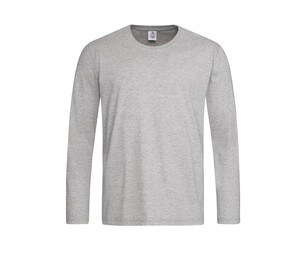 STEDMAN ST2500 - Tee-shirt manches longues homme Grey Heather