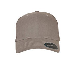 FLEXFIT 6100NU - Casquette baseball 6 pans Gris