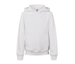 BUILD YOUR BRAND BY117 - Sweat à capuche enfant White