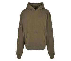 BUILD YOUR BRAND BY162 - Sweat à capuche lourd Olive