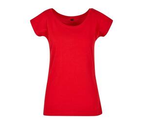 BUILD YOUR BRAND BYB013 - Tee-shirt encolure large City Red