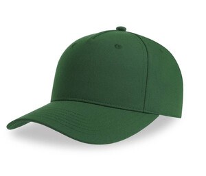 ATLANTIS AT223 - Casquette baseball 5 pans Bottle Green