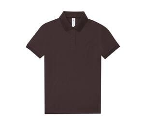 B&C BCW463 - Polo femme 210 Roasted Coffee