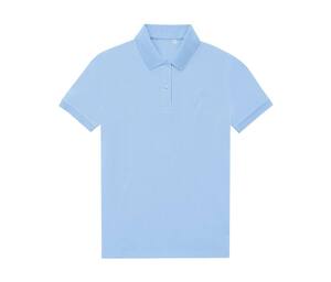 B&C BCW465 - Polo femme 65/35 en polyester recyclé Lotus Blue