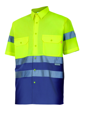 Velilla 142 - CHEMISE BICOLORE MC HV