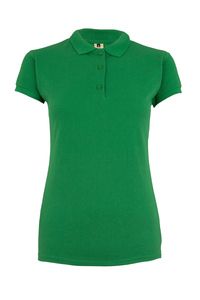 Mukua MK214CV - POLO MANCHES COURTES FEMME 210 Real Green