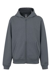 Mukua SF270K - SWEAT KIDS À CAPUCHE ZIPPÉE Blue Fog