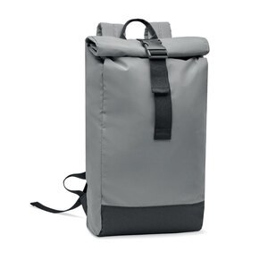 GiftRetail MO2056 - BRIGHT ROLLPACK Sac  enroulable réfléchissant matt silver