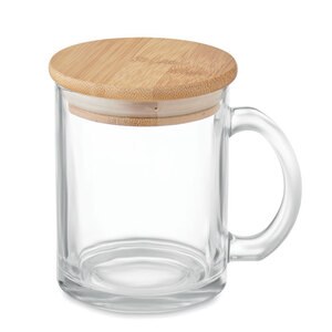 GiftRetail MO2091 - CELESTIAL Mug en verre recyclé 300 ml Transparent