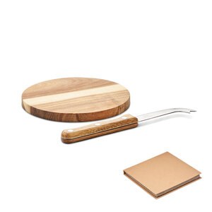 GiftRetail MO6952 - OSTUR Plateau à fromage en acacia Wood