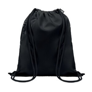 GiftRetail MO6997 - NIGHT Grand sac à cordon 300D RPET Noir