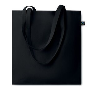 GiftRetail MO2098 - OSOLE COLOUR Sac shopping Fairtrade140gr/m² Noir