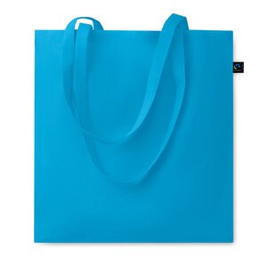 GiftRetail MO2098 - OSOLE COLOUR Sac shopping Fairtrade140gr/m² Turquoise