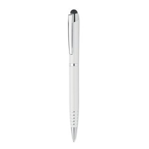 GiftRetail MO2157 - FLORINA Stylo à bille stylet Blanc
