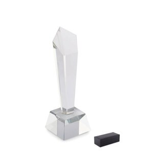 GiftRetail MO2236 - DIAWARD Prix en cristal dans un coffret Transparent