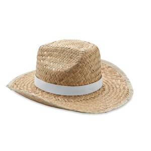 GiftRetail MO6755 - TEXAS Chapeau de cow-boy en paille