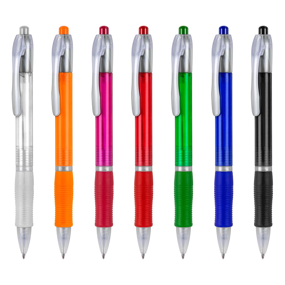 EgotierPro 23140 - Stylo en plastique translucide multicolore TRANSLUCENT