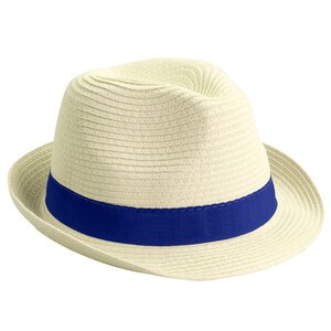 EgotierPro 29533 - Chapeau de paille flexible taille unique, multicolore PANAMA