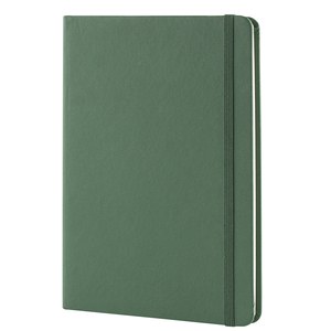 EgotierPro 30083 - Carnet A5 couverture PU, élastique, 96 pages LUXE