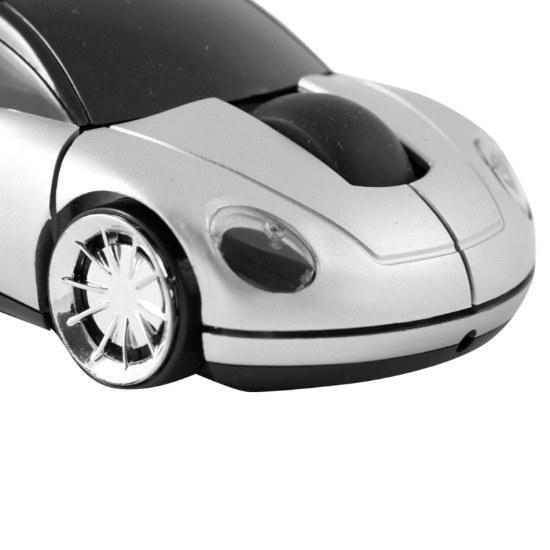 EgotierPro 33575 - Souris sans fil ABS forme voiture CAR