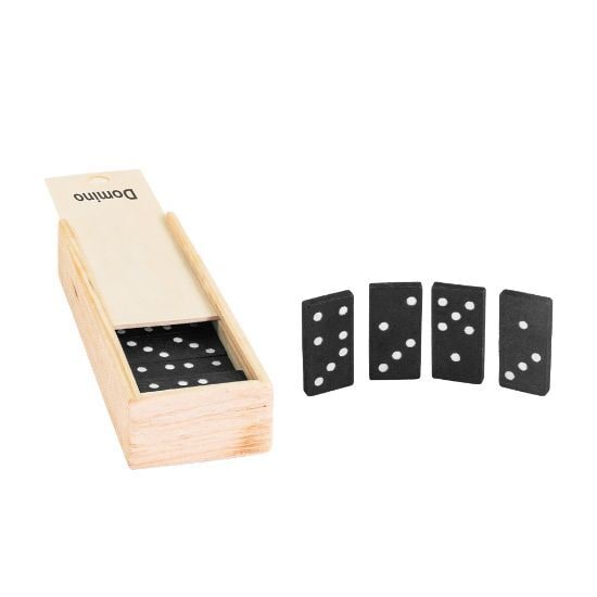 EgotierPro 39029 - Domino 28 pièces en boîte bois DOMINO