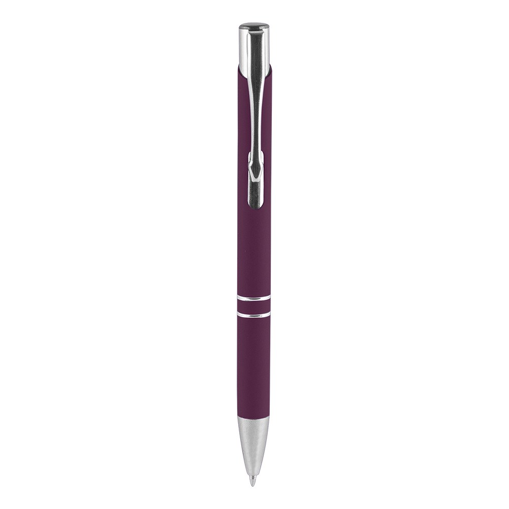 EgotierPro 39052 - Stylo en aluminium avec finition caoutchouc THESIS