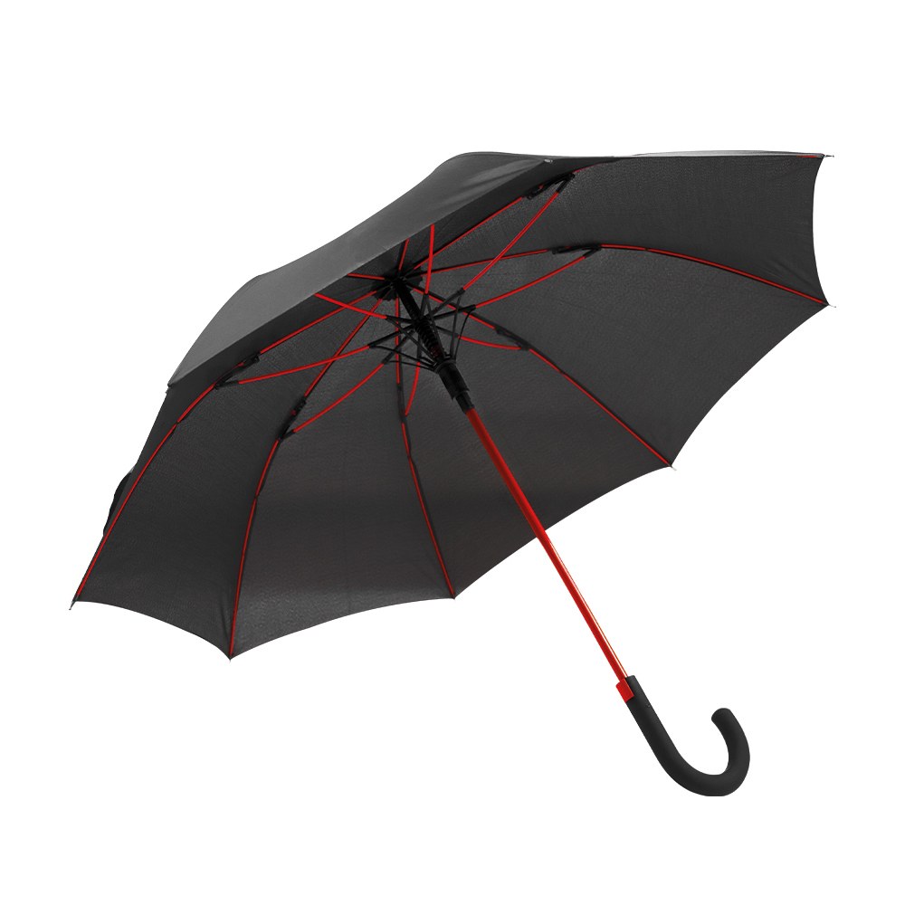 EgotierPro 39513 - Parapluie automatique anti-vent 105 cm, pongee 190T BREEZE