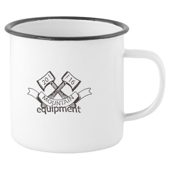 EgotierPro 39092 - Mug Vintage Métal Léger Résistant 350ml FIELD